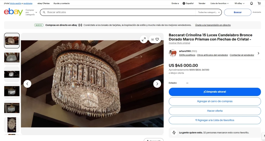lámparas de colección
