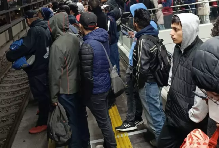 Se registran retrasos en el Metro CDMX hoy 16 de enero de 2024