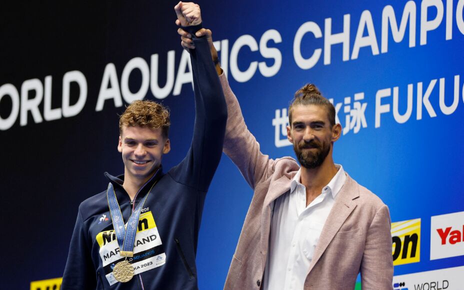 Leon Marchand rompe récord mundial de Michael Phelps rumbo a los Juegos