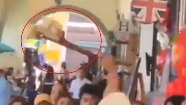 pelea campal portales meseros músicos san pedro cholula