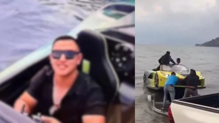 Joven cae a lago en Guatemala por recuperar su dron; autoridades mantienen operativo de búsqueda