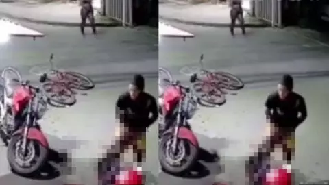 accidente de ciclista en Brasil