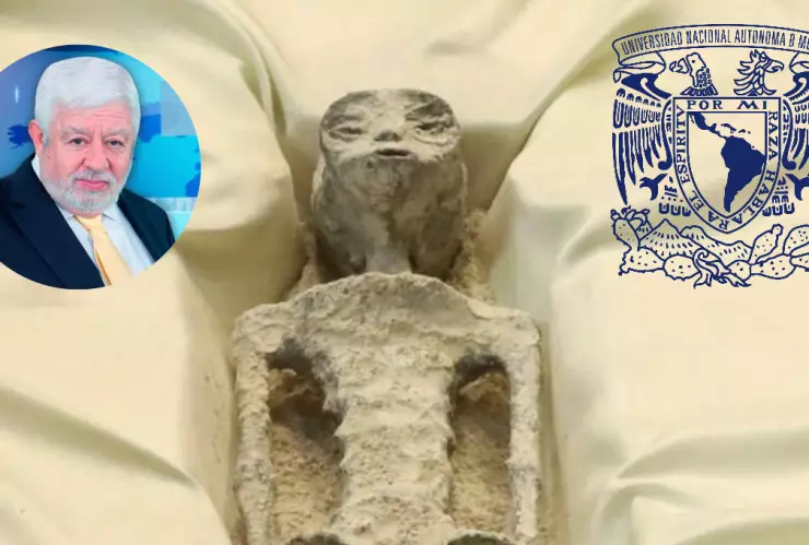 &iquest;Qu&eacute; dice la UNAM sobre los cuerpos no humanos presentados por Jaime Maussan?