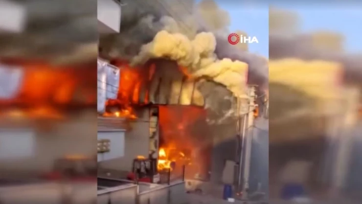 Seis muertos en un incendio que arrasa un almacén de perfumes en el noroeste de Turquía.