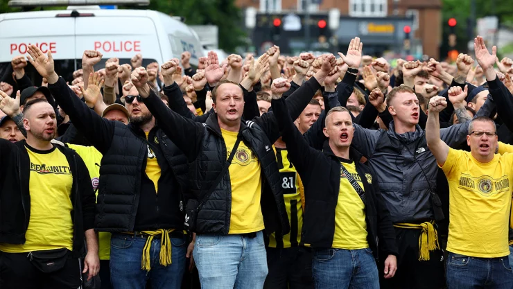 Aficionados del Borussia Dortmund