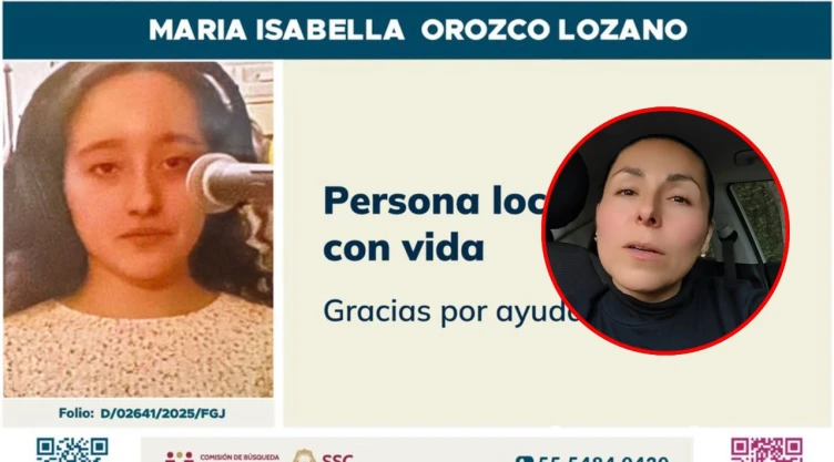 María Isabella Orozco Lozano fue vista por última vez tras salir de casa.