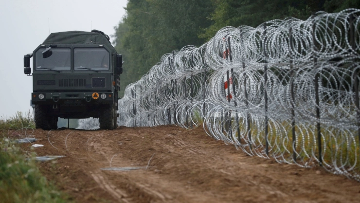 polonia muro frontera bielorrusia