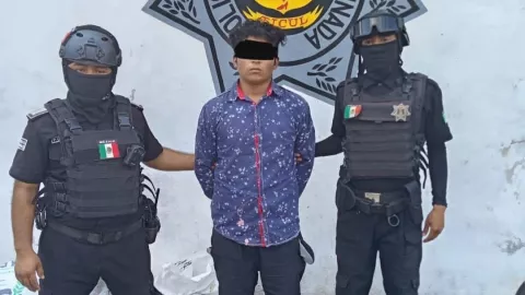 Por agredir a su pareja con un arma blanca, detienen a un hombre en Ticul