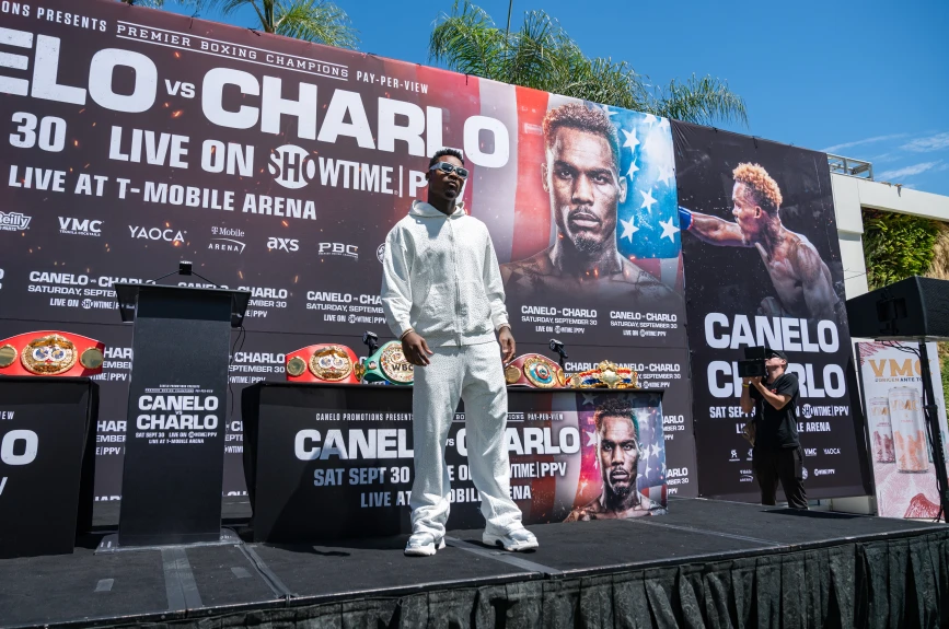 Canelo Charlo conferencia de prensa box los angeles