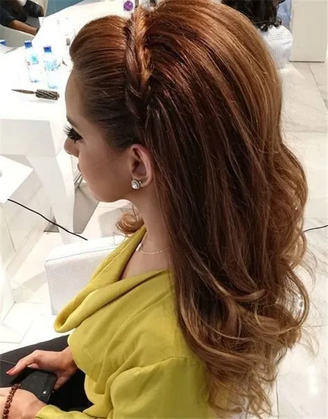 39 ideas de peinados semi recogidos elegantes: puede ser en cabello lacio o chino y te verás preciosa