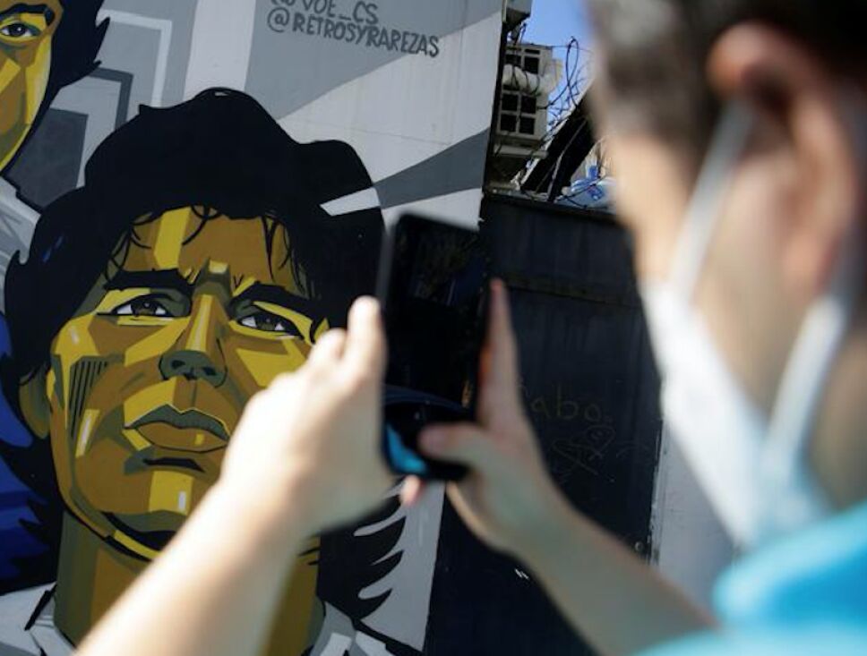 Diego Armando Maradona filtran fotos