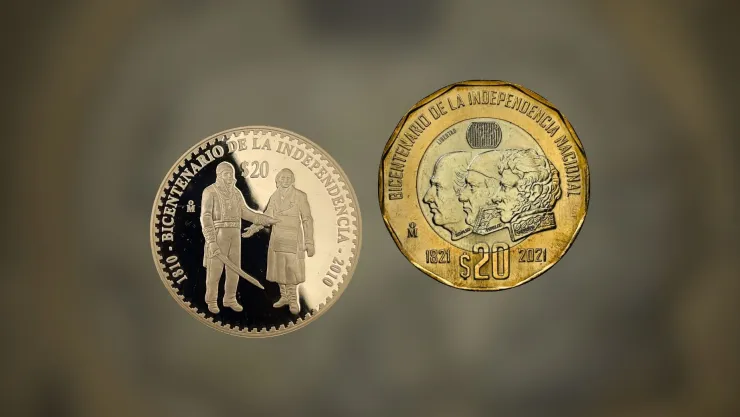 Dan 3,000,000 por moneda de 20 pesos del Bicentenario con error en la ceja de Morelos .jpg