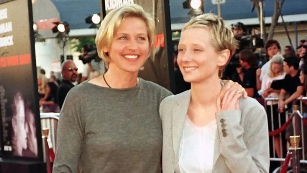 Anne Heche y Ellen Degeneres durante su relación