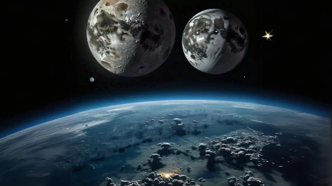 La Tierra tendrá dos Lunas por el paso de este pequeño asteroide