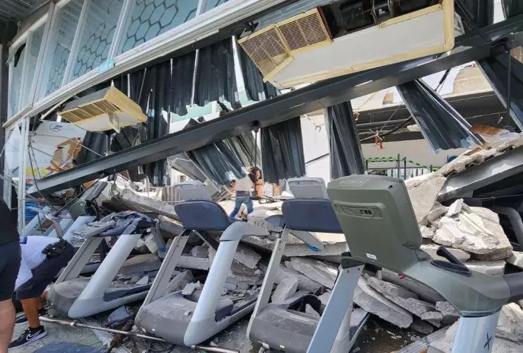 Dos muertos en Colima por el sismo de 7.7 este 19 de septiembre.