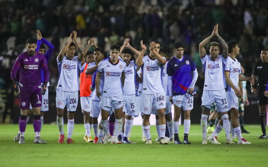 Jugadores de Cruz Azul en el Clausura 2024