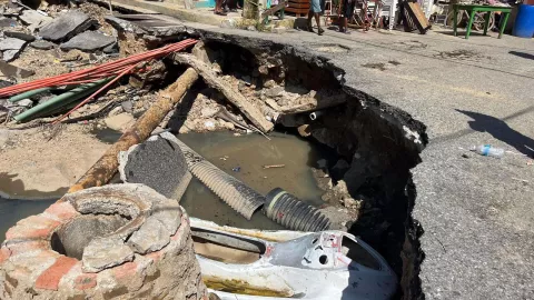 Acapulco y Puerto Marqués tras el paso del huracán John