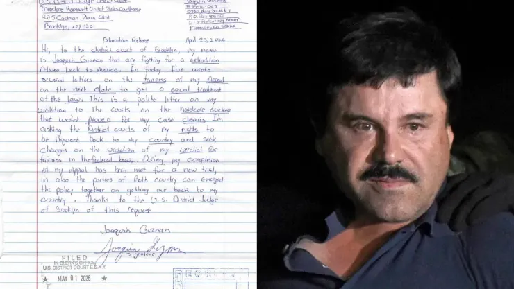 “El Chapo” Guzmán envía carta a Corte de NY.