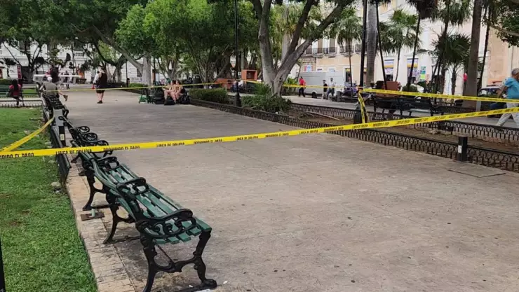 hombre fue atacado con cuchillo plaza grande de merida