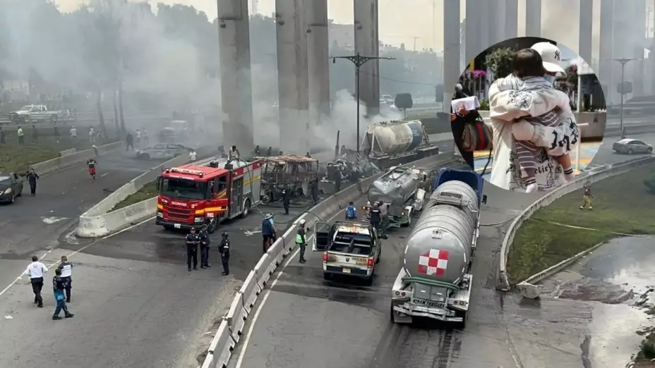 Dan de alta a Kevin, joven de 19 años, víctima de la explosión de pipa en Iztapalapa