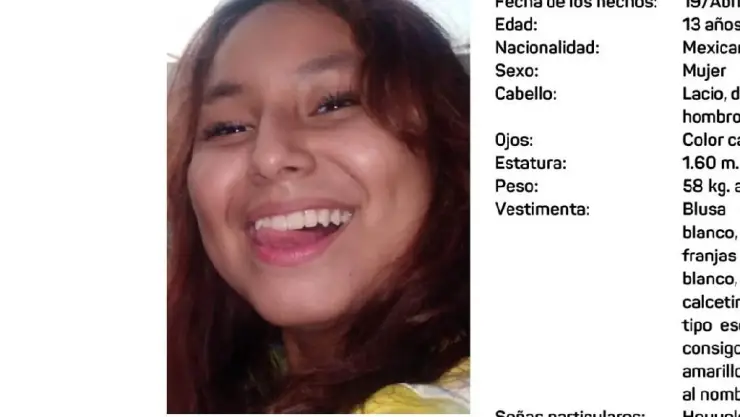 ¡Atención! Activan Alerta Amber en Yucatán por DESAPARICIÓN de menor de 13 años en Kanasín; esto se sabe