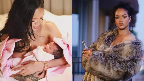 ¡Ya nació! Rihanna y A$AP Rocky anuncian el nacimiento de su tercer bebé con tierna fotografía