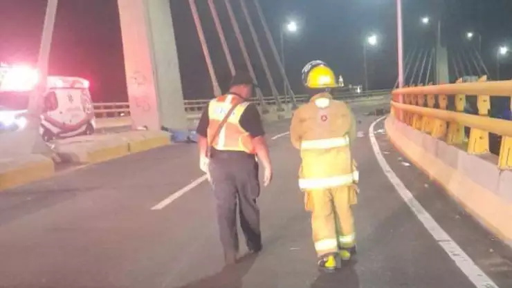 Muertos motociclista recta a cholula
