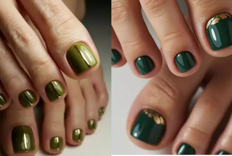 13 diseños de uñas para pies: de todos los colores para usarse en cualquier fecha del año.