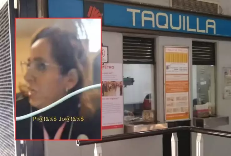 “Lady Moneditas": Taquillera del Metro CDMX llama “jodida” usuaria por pagar con cambio