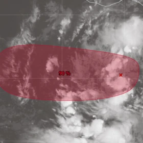 ¿Viene el ciclón tropical “Vance”? Autoridades vigilan zona de baja presión con 90% de probabilidades de intensificación