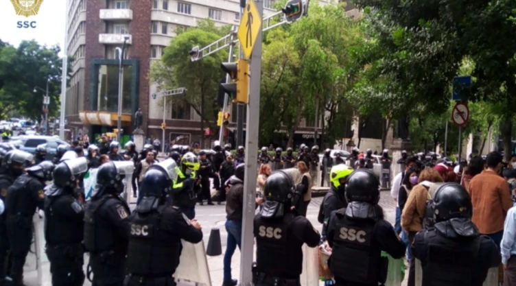 manifestaciones hoy 5 de julio CDMX