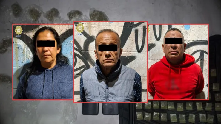 Caen presuntos ladrones de divisas del AICM; los atraparon vendiendo droga