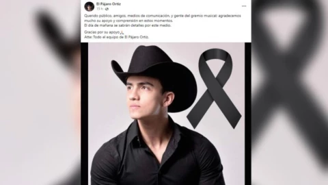 Posteo de la muerte de Sergio “El Pájaro” Ortíz