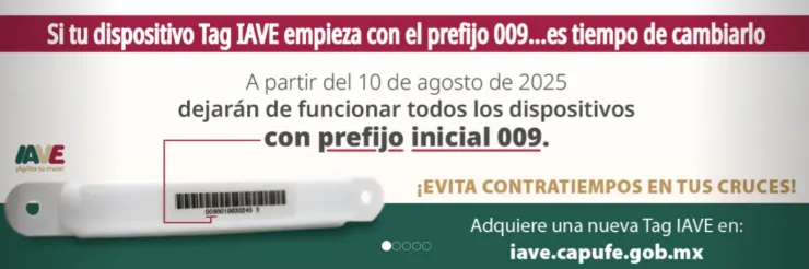 Cambio de TAG IAVE 2025
