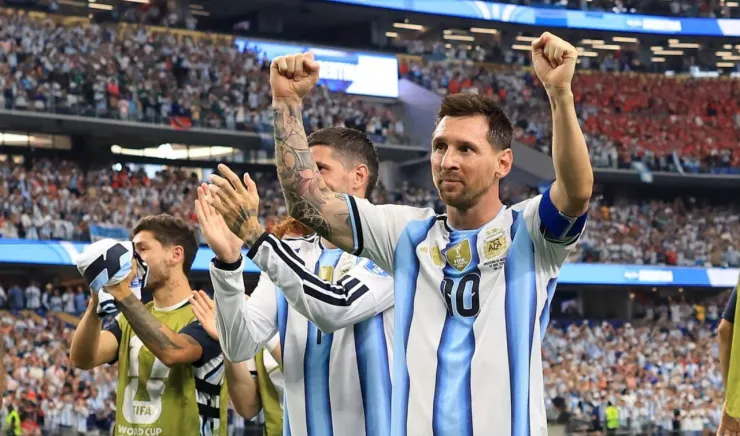 Argentina Messi robar récord México