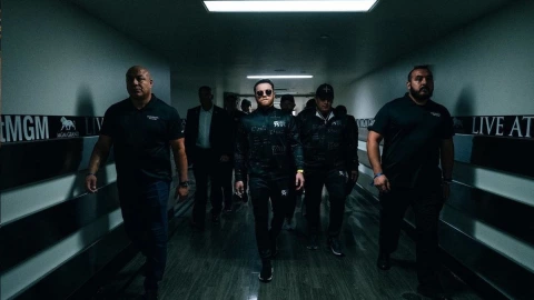 Llegada del Canelo.
