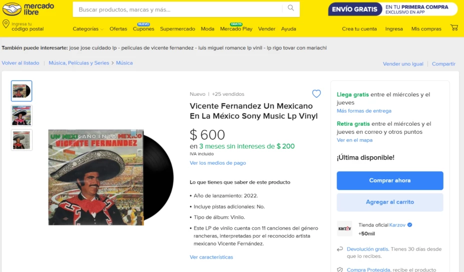cassettes y vinilos mexicanos