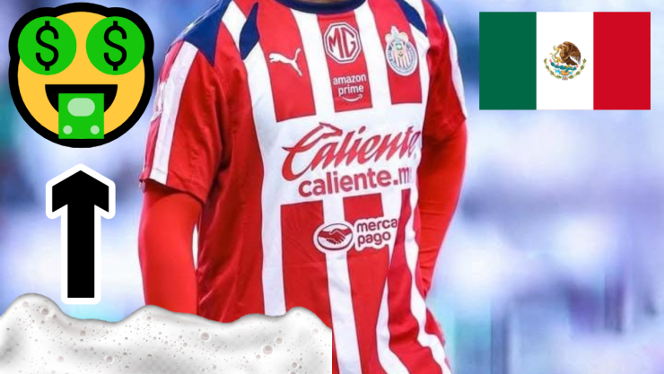 Lleg&oacute; hace poco a Chivas, su precio creci&oacute; como la espuma y es de los m&aacute;s valiosos de M&eacute;xico a su edad