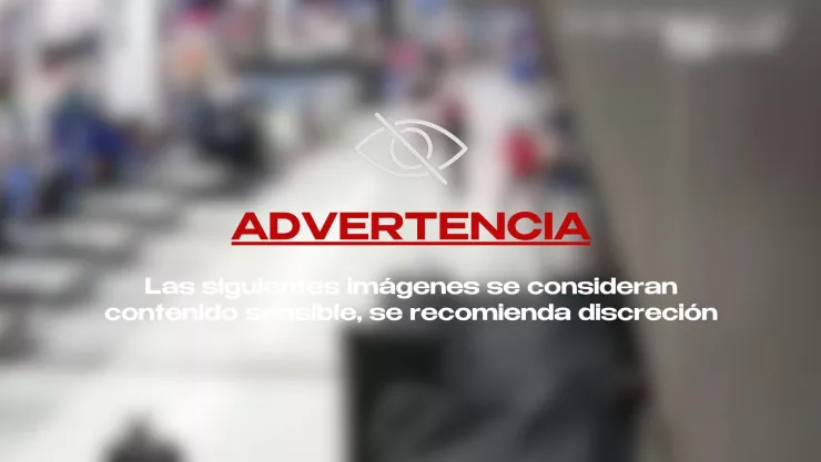 VIDEO: Adolescentes hieren a guardias y apuñalan a cliente en un supermercado; seis fueron detenidos
