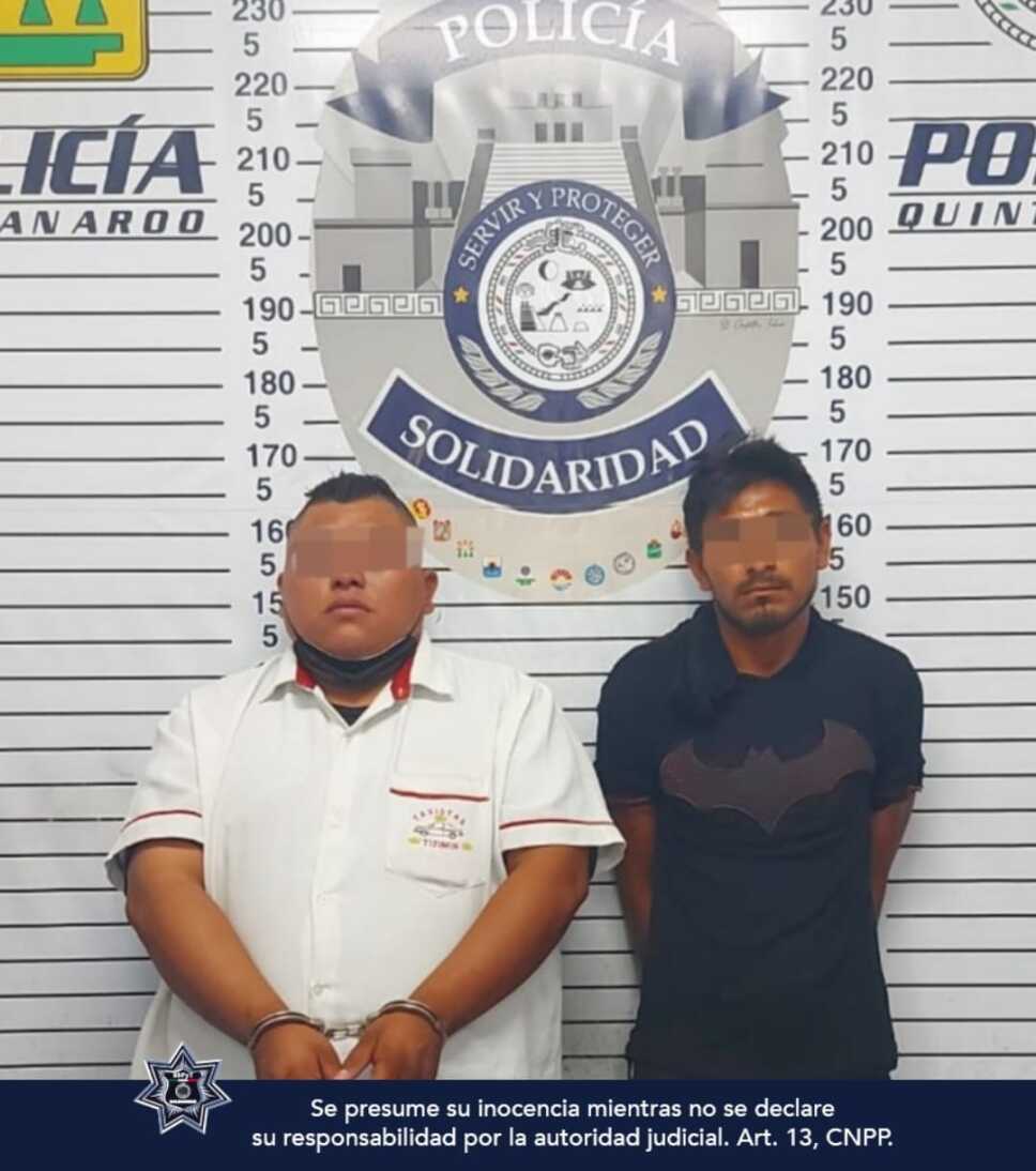 detienen a dos sujetos en solidaridad