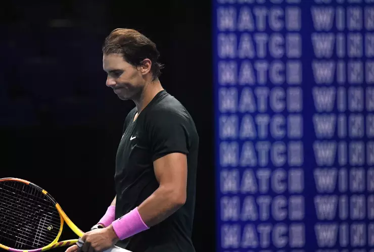 Rafael Nadal cae en el ATP Finals 