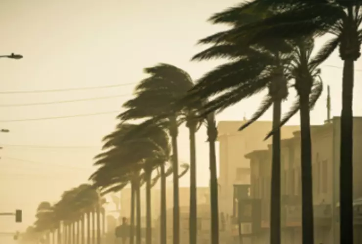 Vientos de Santa Ana Baja California