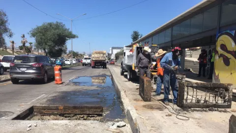 Cespt realiza trabajos en la Vía Rápida