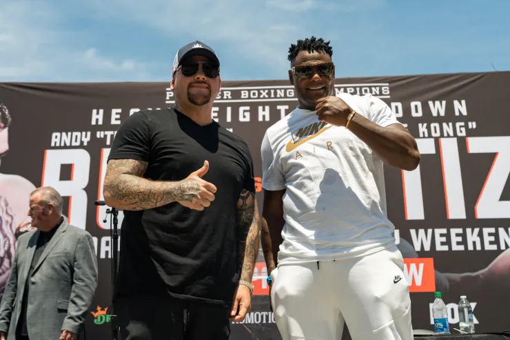 Andy Ruiz Luis Ortiz conferencia de prensa Boxeo