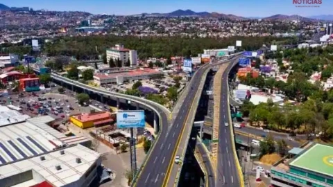 ponchallantas en Viaducto Bicentenario