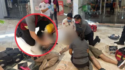 Filtran VIDEO de hombre fallecido en centro comercial