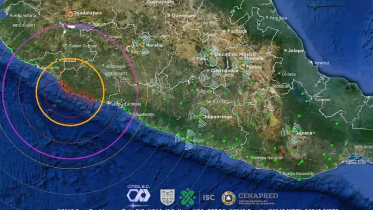 Colocan primer receptor de Alerta Sísmica en Colima