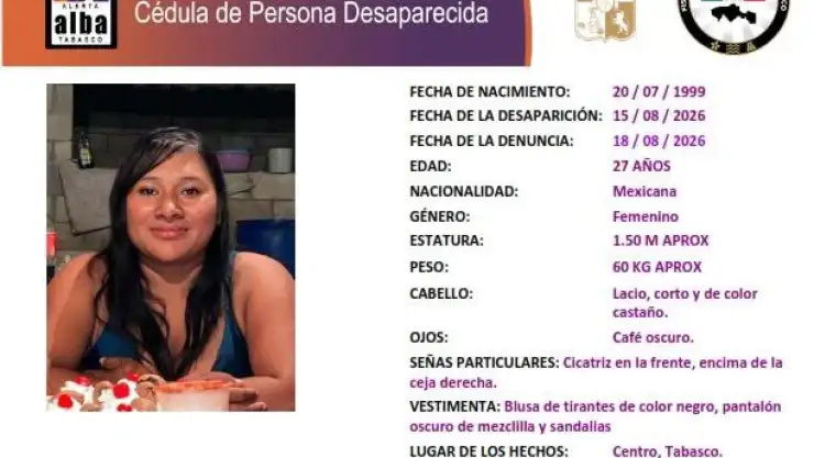 Patricia Bernardo Contreras Tabasco