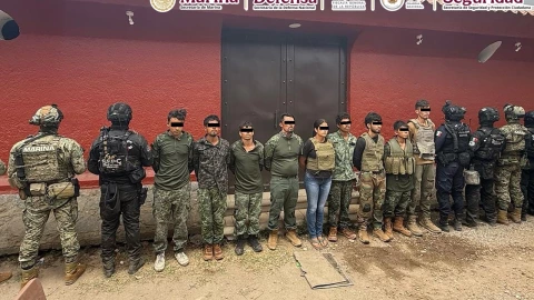 Detienen-a-9-tras-enfrentamiento-en-Michoacán