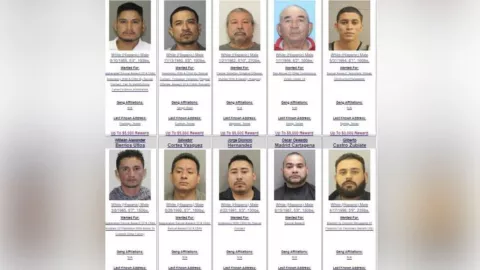 Imagen de los 10 inmigrantes ilegales más buscados en Texas